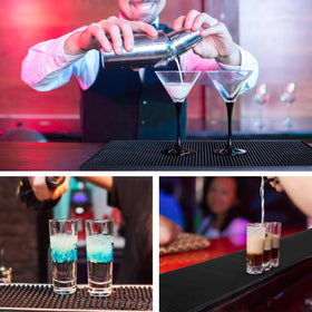 Tioncy bar mat protects surfaces from spills and stains