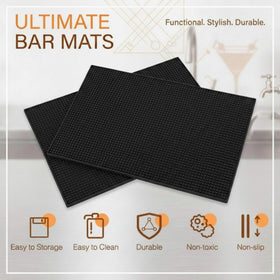 Tioncy bar mat dishwasher-safe for quick easy cleaning