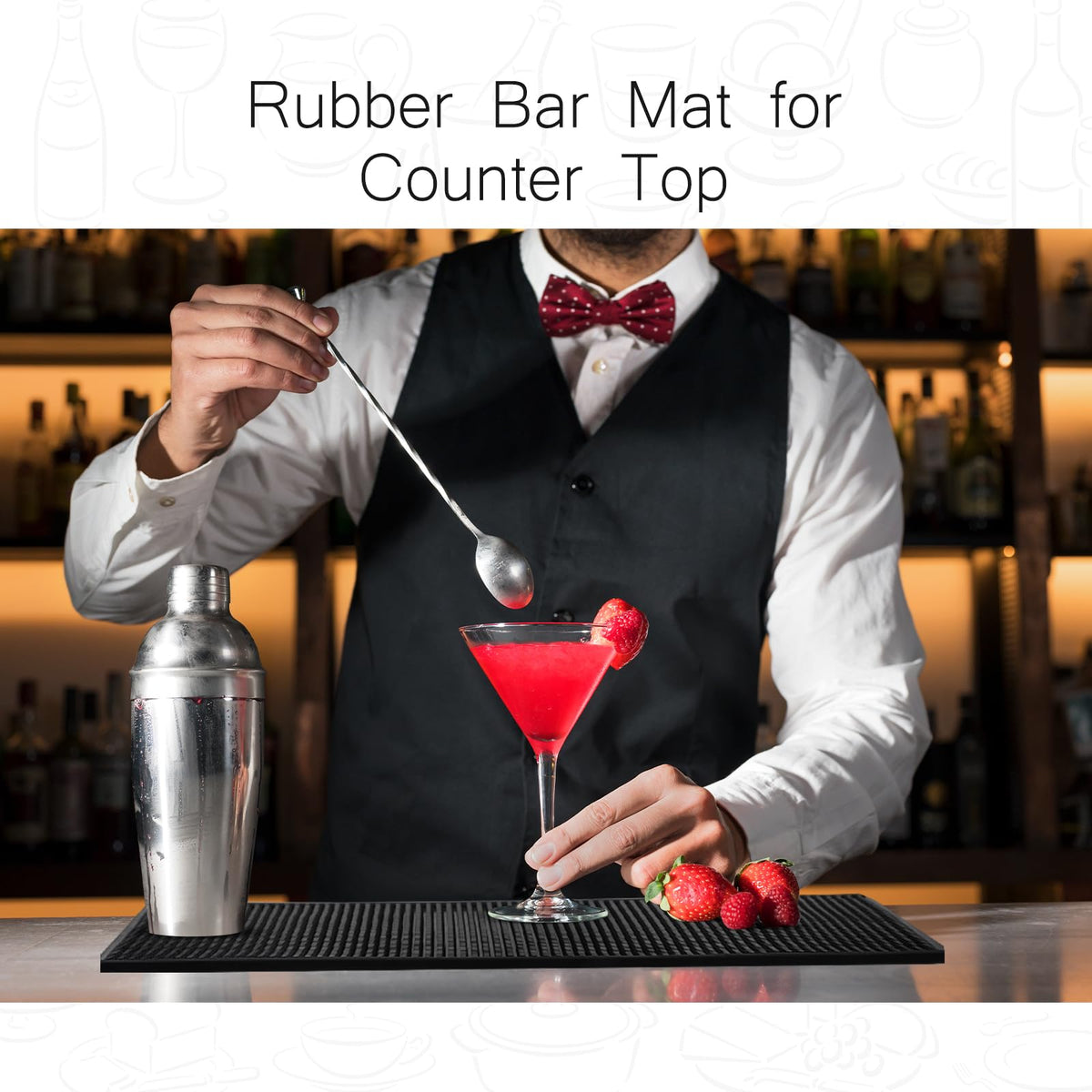 Tioncy bar mat heat-insulating barrier for hot drinks