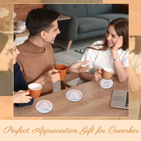 Tioncy gift-ready coasters for teachers and nurses