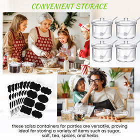 Tioncy packaged jars on kitchen counter for convenient storage and display.