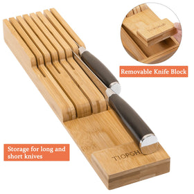 Visualized storage rack makes cooking setups safer and more organized during meal prep.