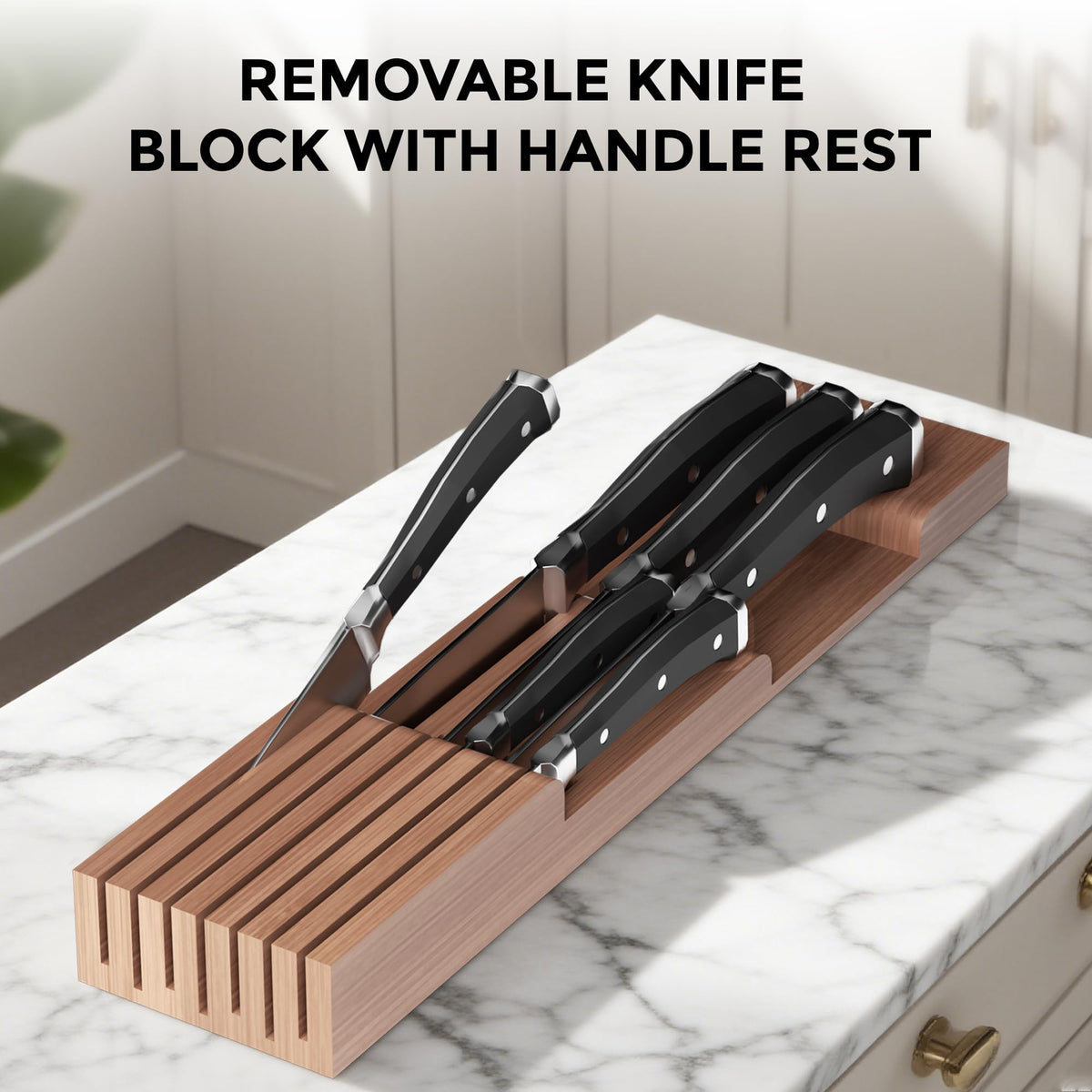 TIOPGHAD-removable-knife-block provides safe knife storage and easy cleaning.