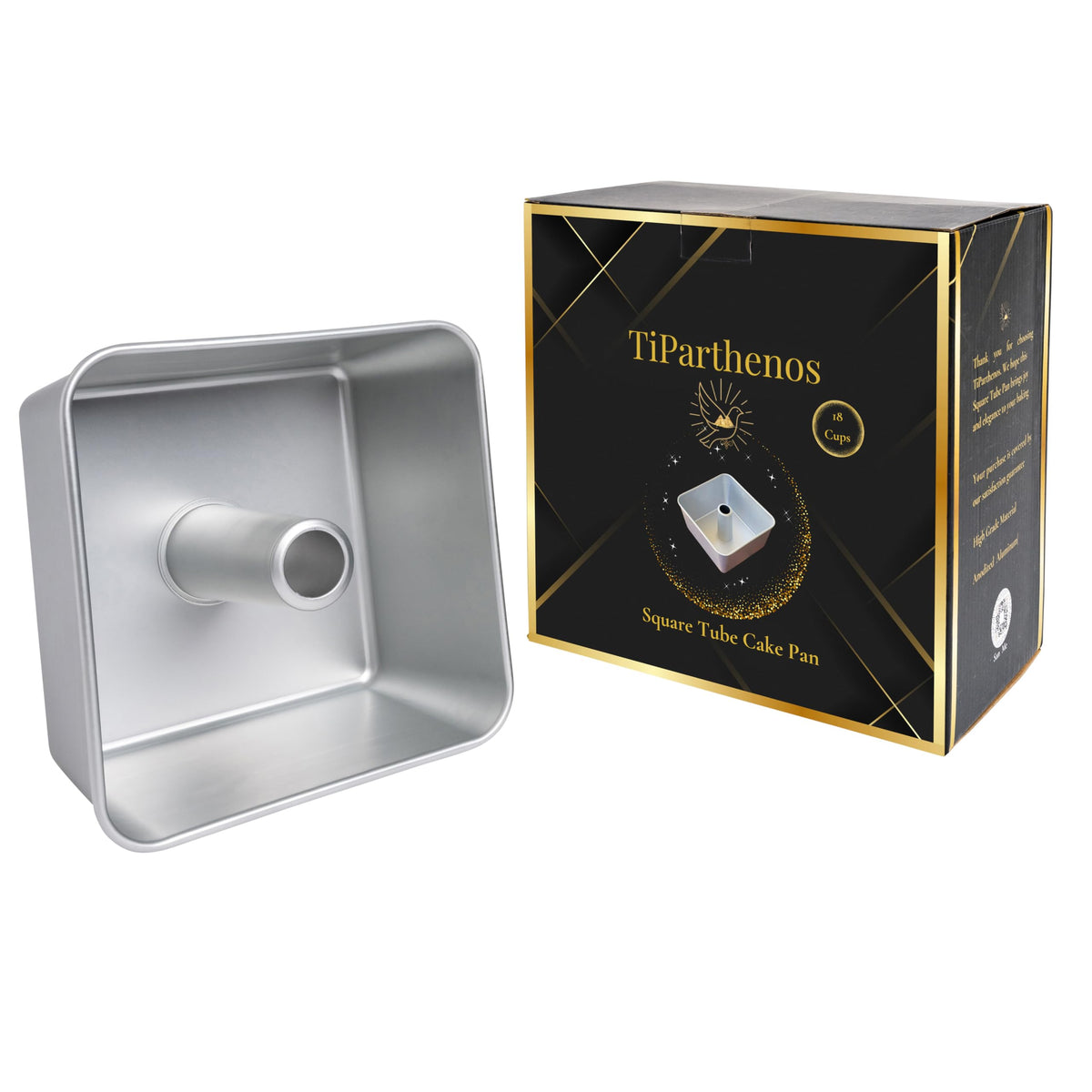 TiParthenos mile-high cake pan suitable for angel food and chiffon.