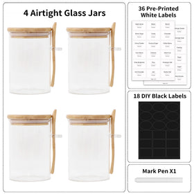 TIPGO four-pack displayed to reduce kitchen clutter and improve access.