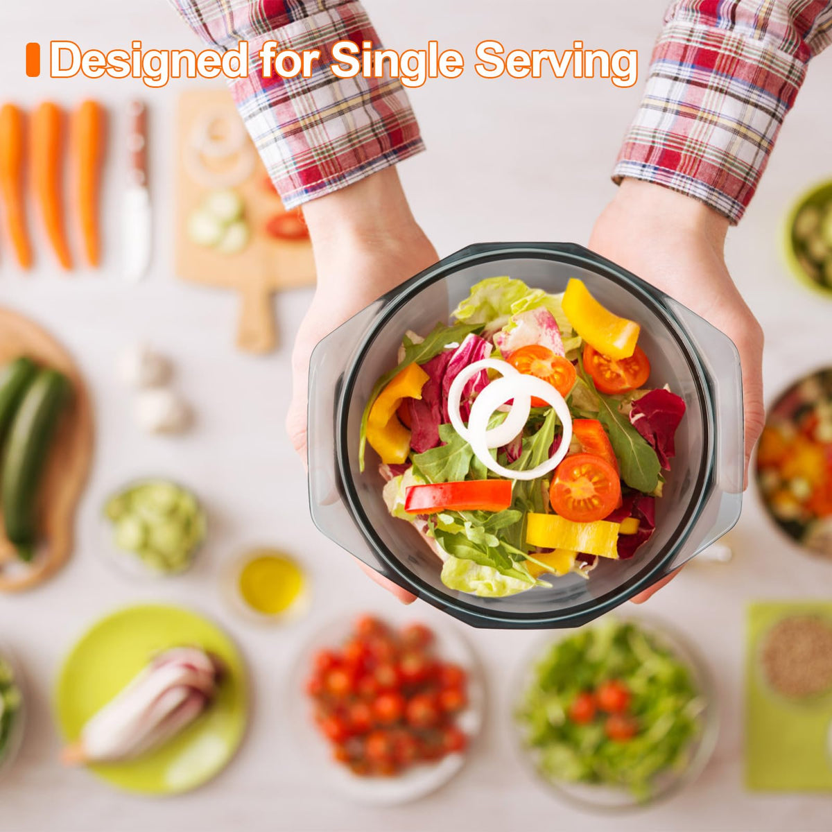 TIPTAP casserole dish is oven-safe up to 450°F for finishing dishes.