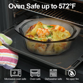 TIPTAP dish is microwave-safe for quick reheats and leftovers.