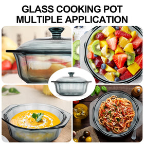 TIPTAP round casserole with handles for confident grip while serving.