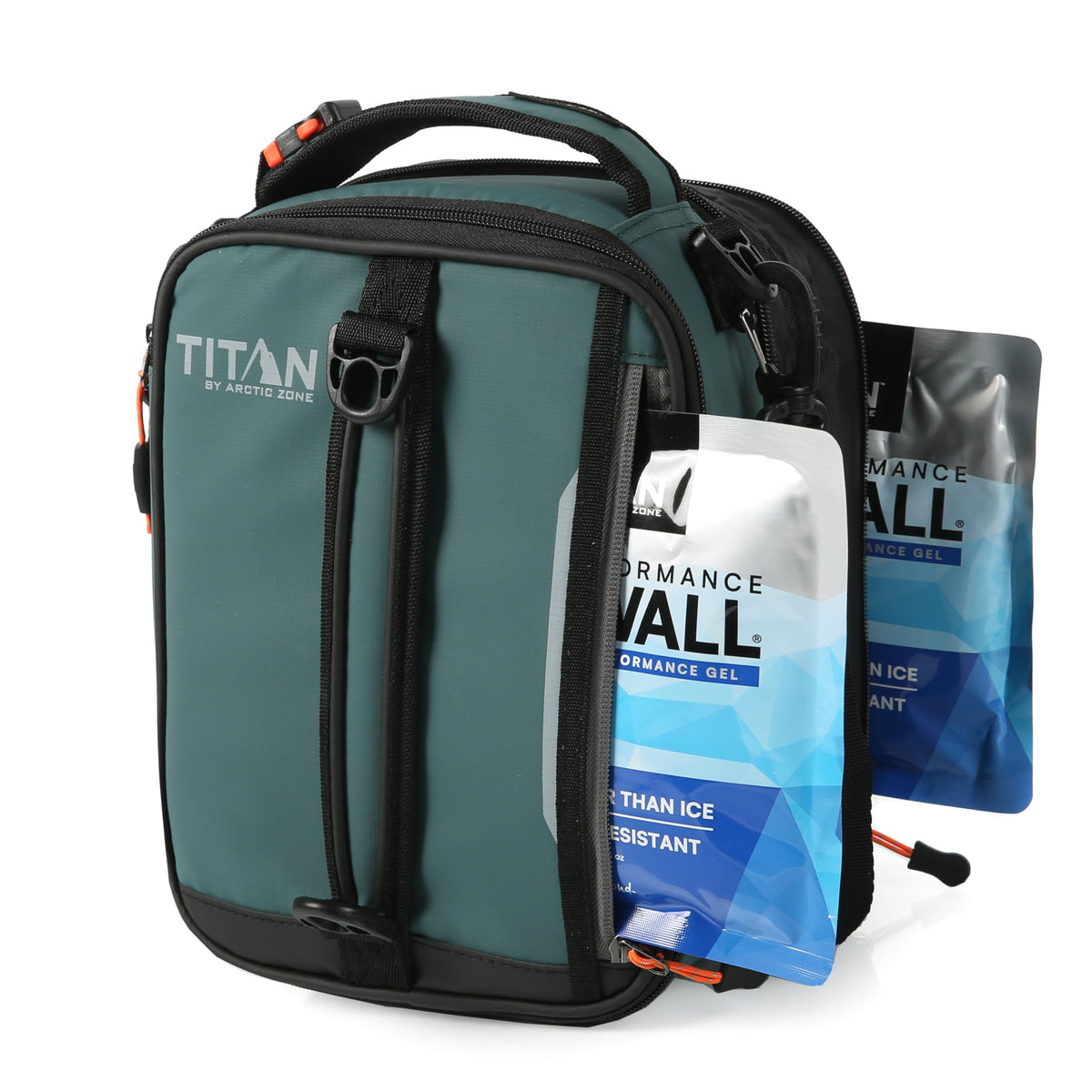 Titan by Arctic Zone expandable lunch box – front view showing expanded capacity