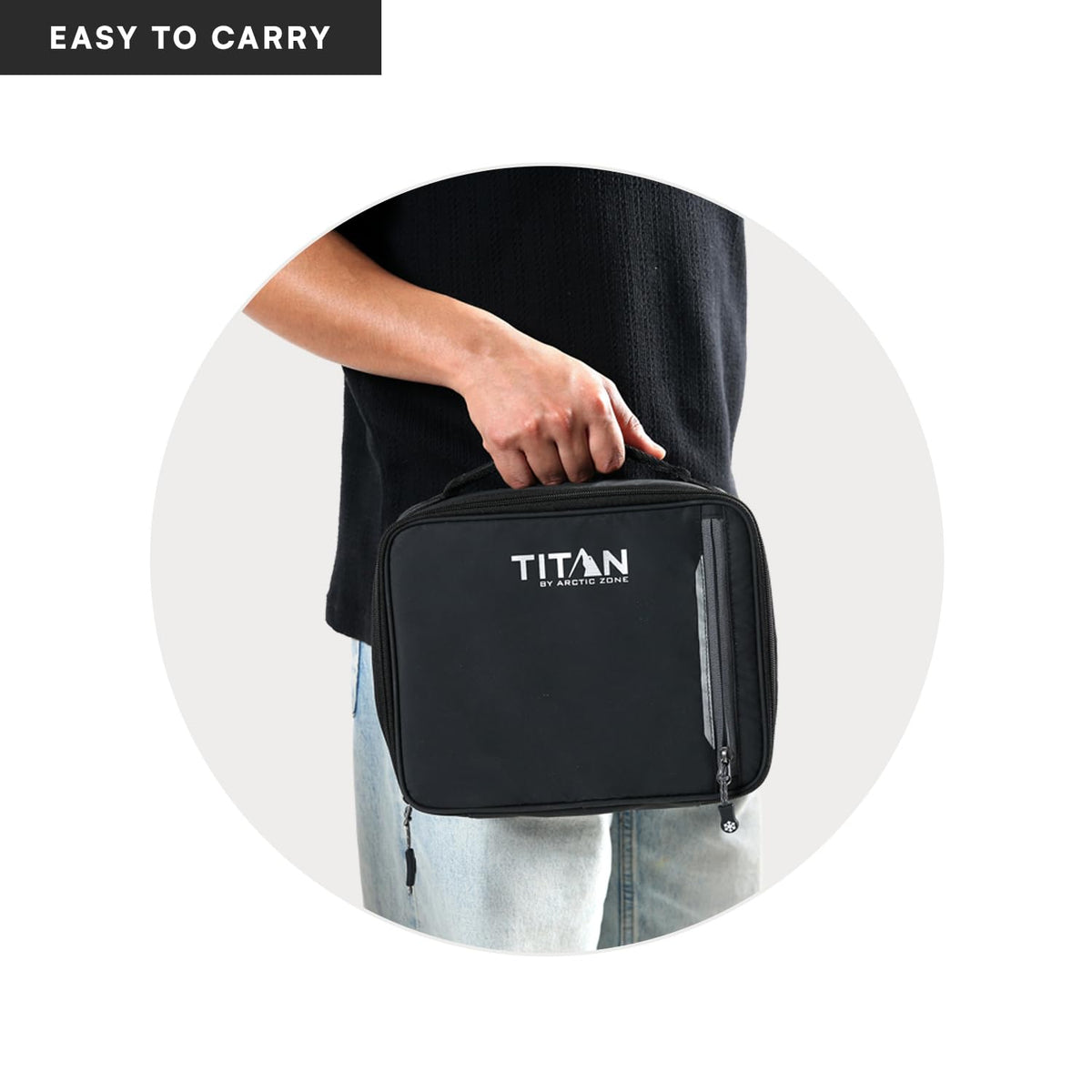Titan by Arctic Zone durable exterior resists spills and wipes clean