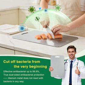 TIVEREX non-porous surface shown for easy wipe-clean after use.