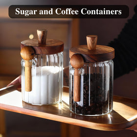 TIWPAJS 20-ounce capacity suits coffee and tea storage.