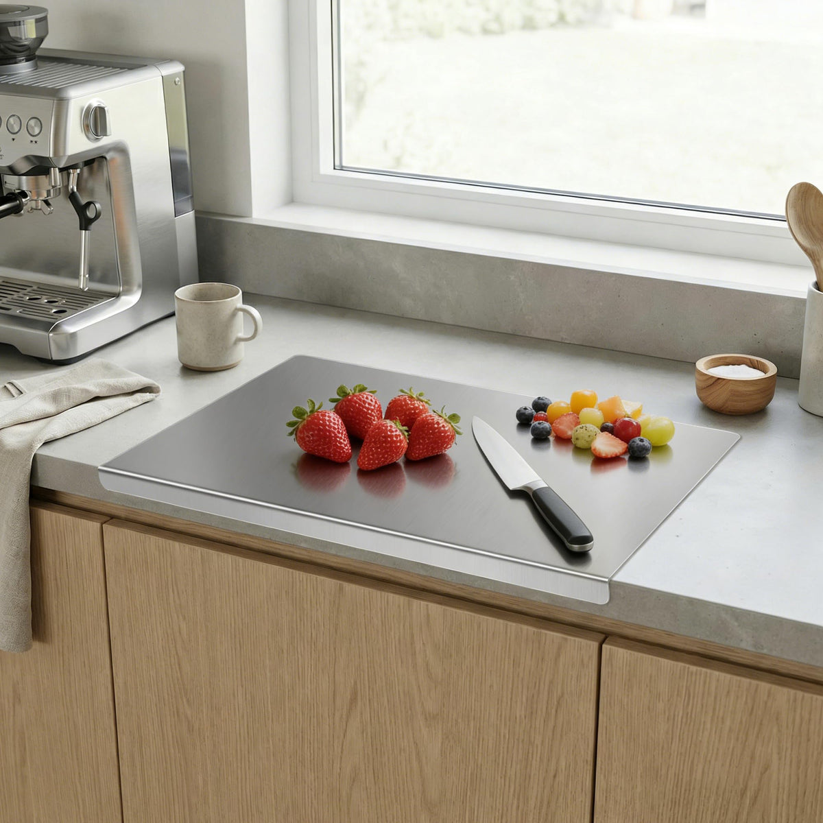 TJ POP 2-piece set adds extra prep space for multitasking.