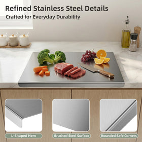TJ POP non-porous easy-clean surface simplifies sanitation after prep