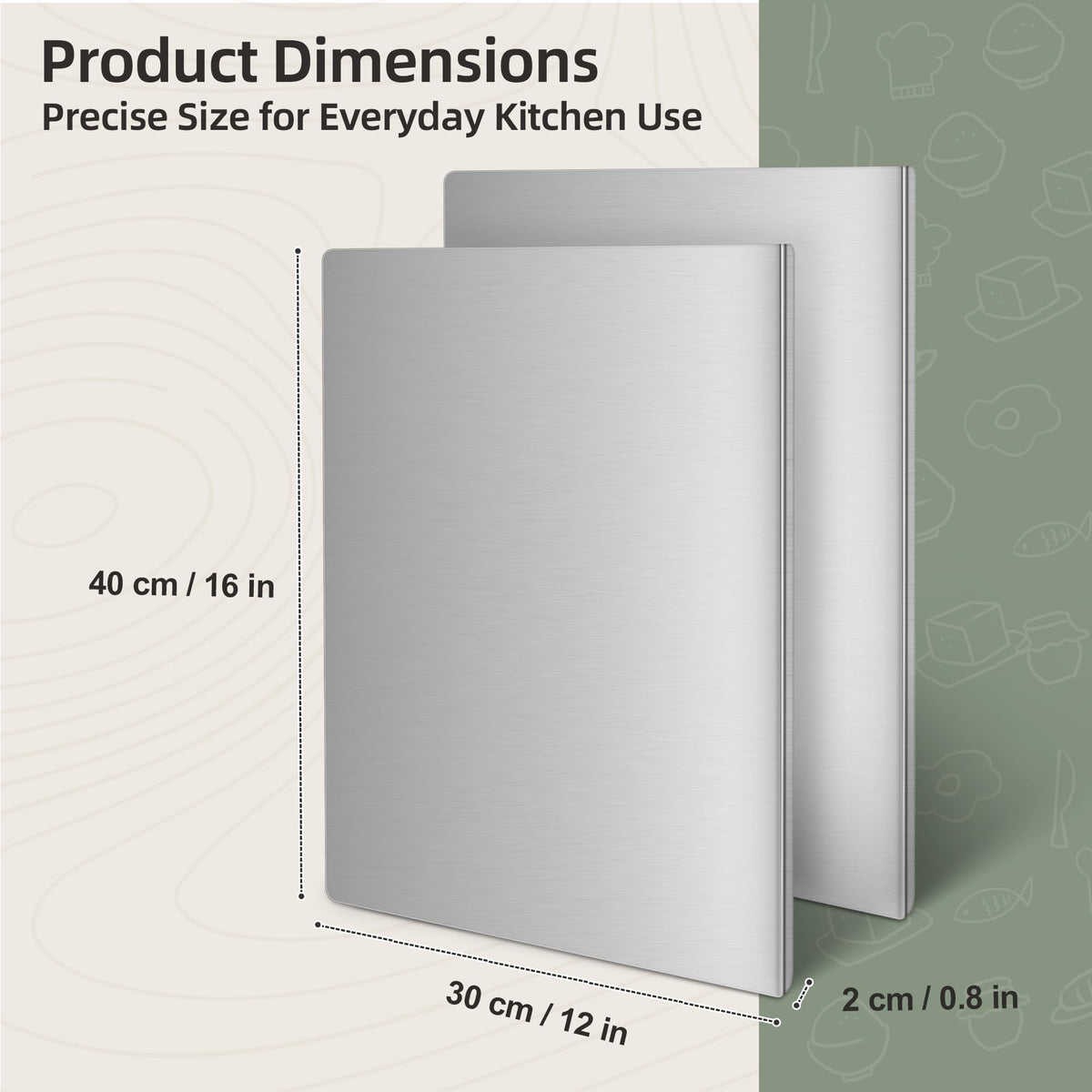 TJ POP stainless steel construction provides durable daily performance