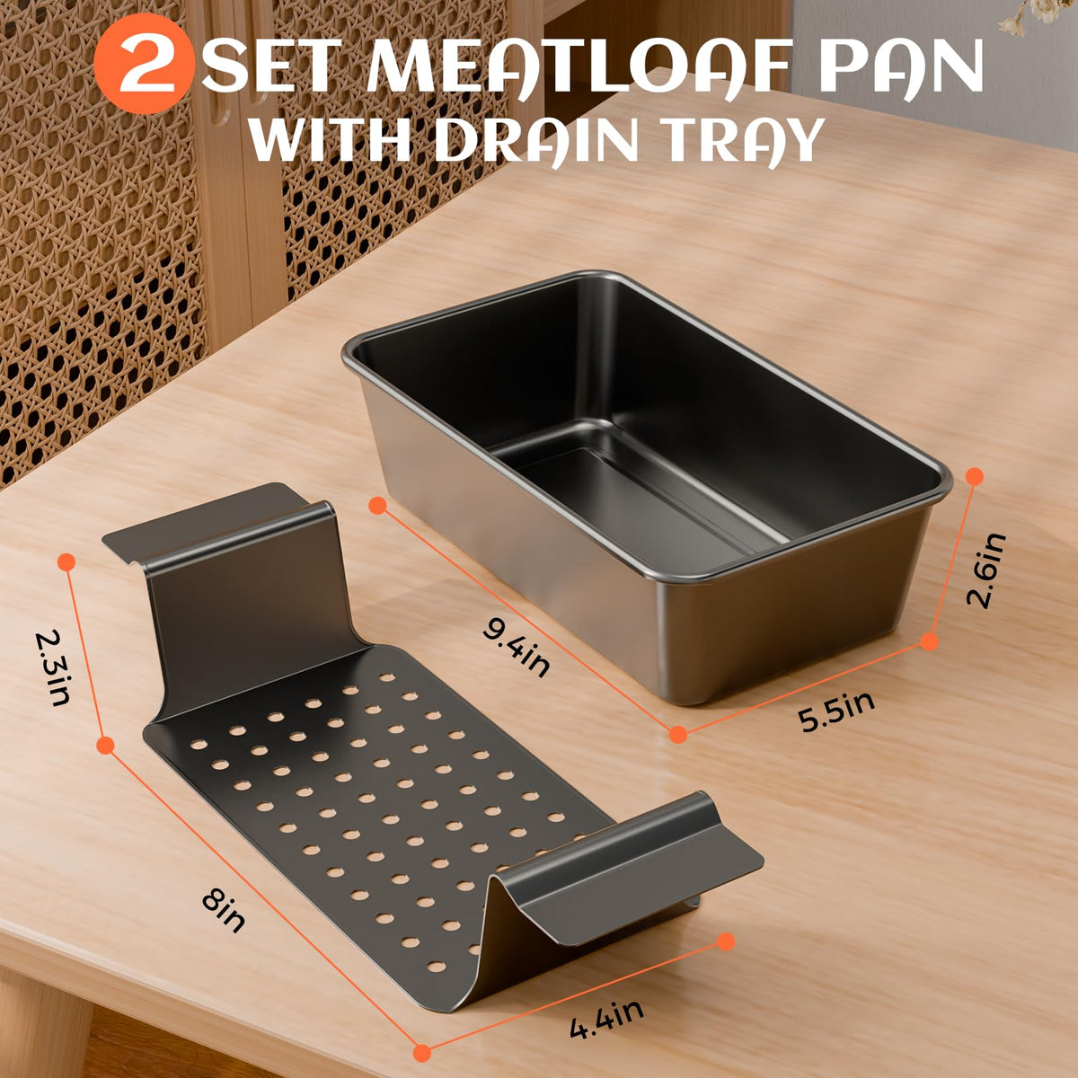 Close-up of TLAZZ drain tray handles for safe, comfortable oven use