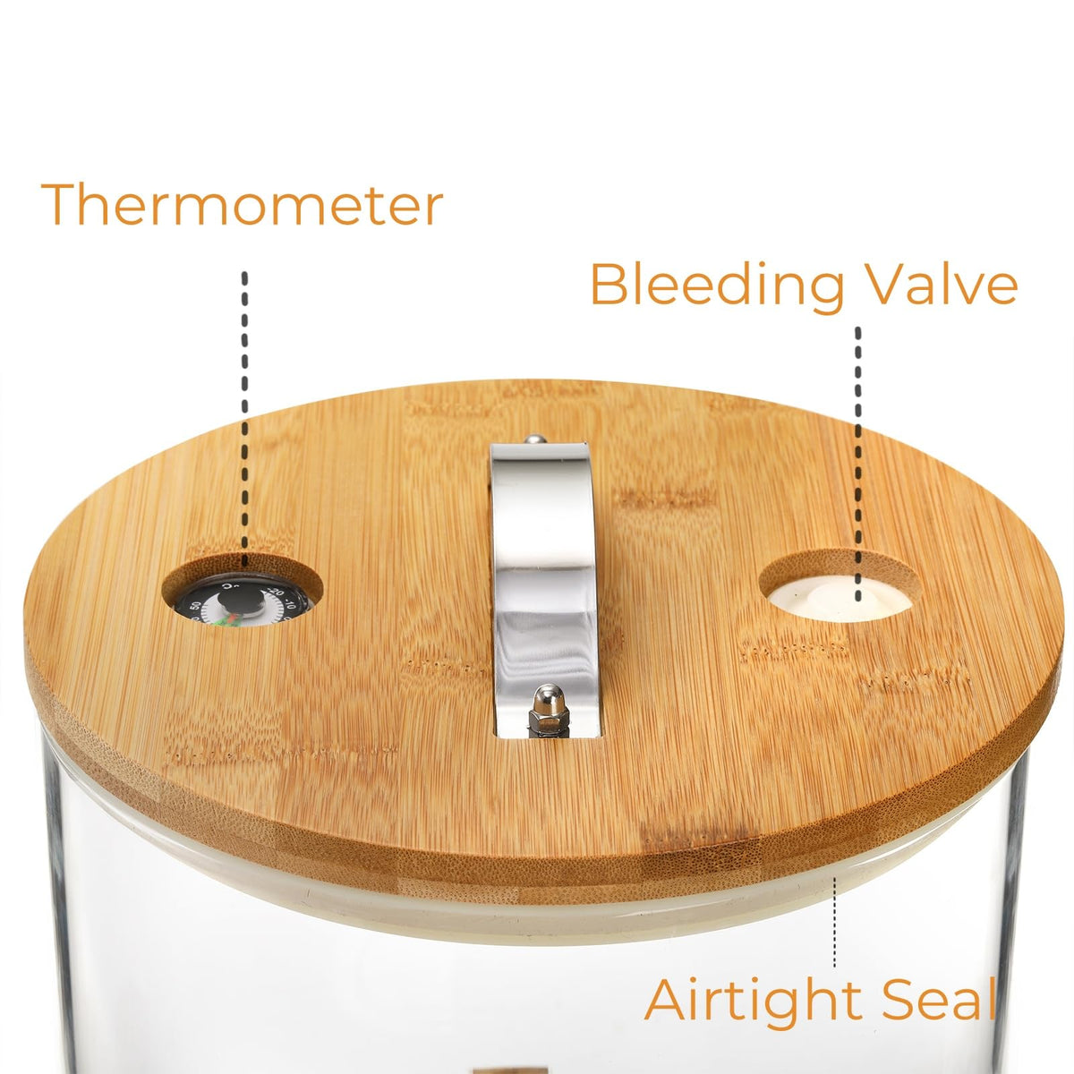 Tlence 17oz measuring cup included for easy portioning with the dispenser.