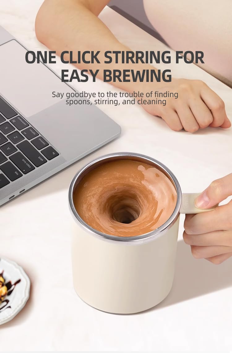 TLINNA 12-ounce capacity mug for everyday beverages