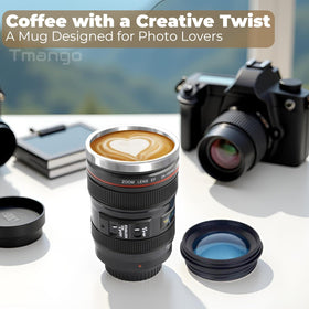 Tmango portable lens mug ideal for commuting and travel