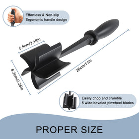 TMEDW ergonomic handle provides comfortable grip and reduced fatigue.