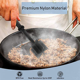 TMEDW ground beef masher multitask versatile for meat, fruits, and vegetables.