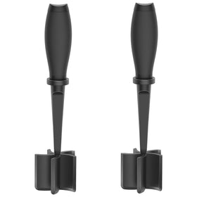 TMEDW meat chopper 5-blade pinwheel for fast, even ground beef breaking.