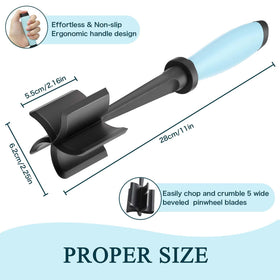 TMEDW Meat Chopper nylon non-stick surface suitable for non-stick pans