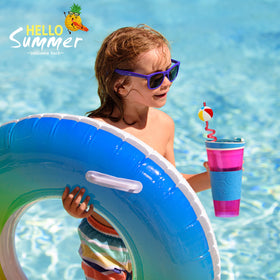 TMGIDRI pool party decorations straws add festive vibe to beach gatherings.