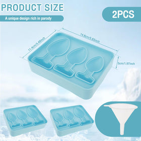 TMHCRDS mold showing three sizes ideal for different cup widths