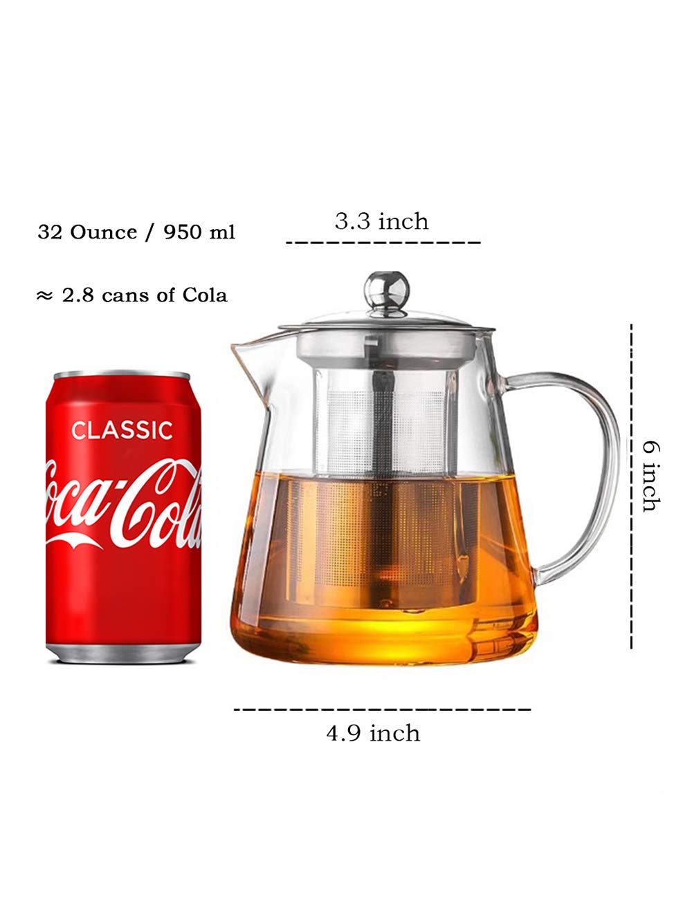 TMOST non-drip spout with ergonomic handle for clean pours