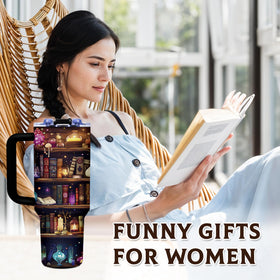 TNASURHUS bookish gift for women readers, ideal for librarians and book lovers.