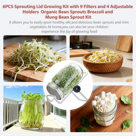 Tnkcter gift-ready sprouting kit helps families grow fresh sprouts
