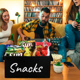TNNTOPELE snack bin stores chips cookies popcorn and more