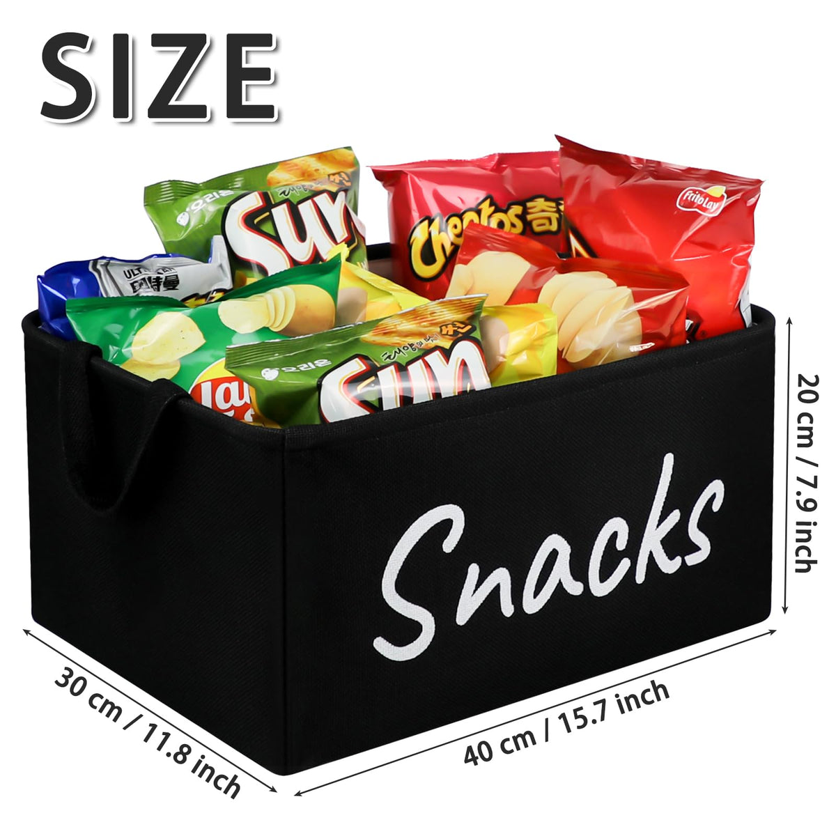 TNNTOPELE snack bin suitable for pantry, kitchen, and living areas