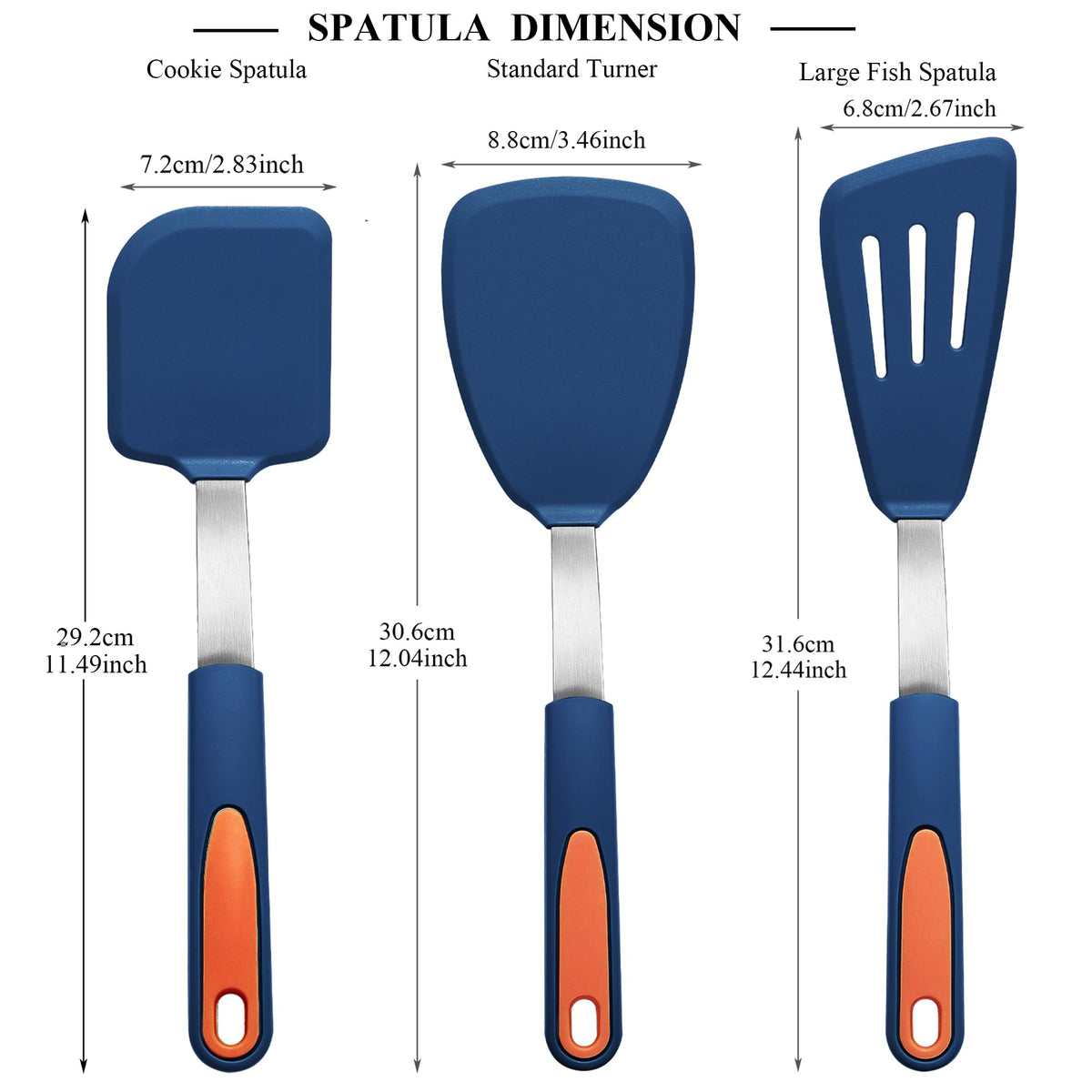 To encounter dishwasher safe spatulas for easy cleaning