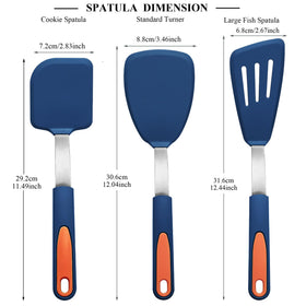 To encounter dishwasher safe spatulas for easy cleaning