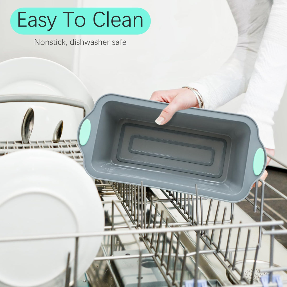 To encounter silicone bread pan dishwasher safe for easy cleaning.