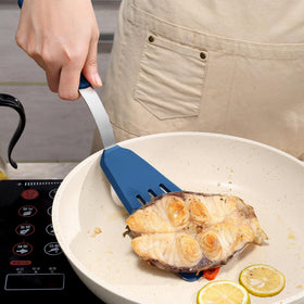 To encounter silicone pancake spatula for smooth, clean pancake lifting.