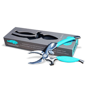 Toadfish crab leg cracker tool serrated blade detail highlights efficient shell cutting