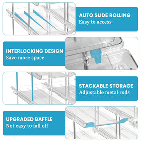 ToBeAce can rack holds 48 cans for high-capacity organization.