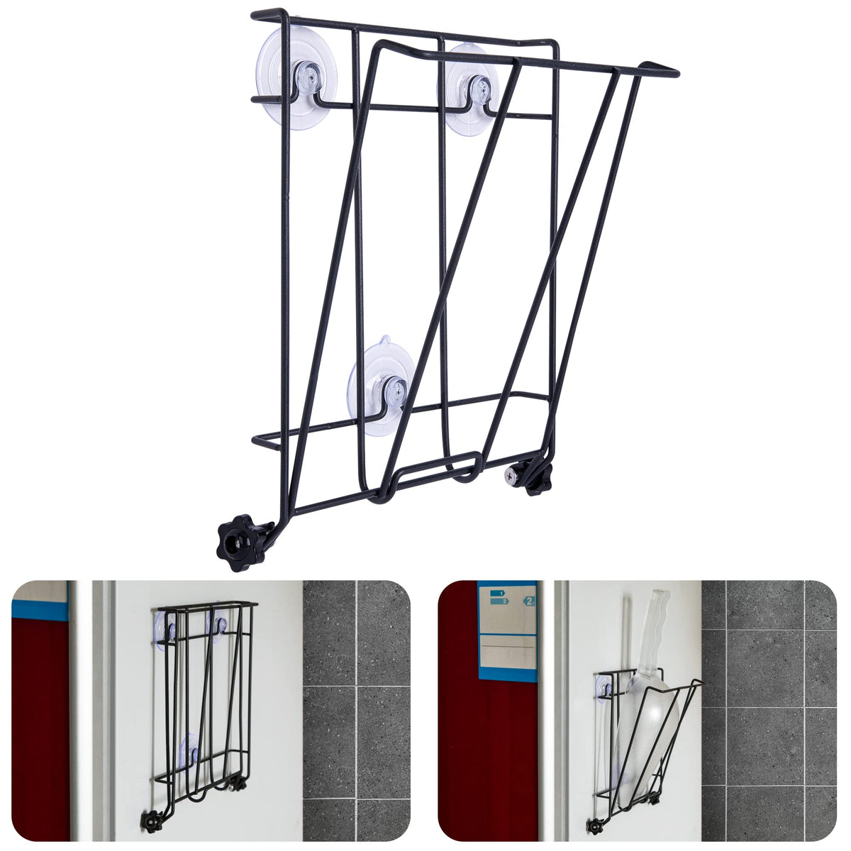 TOCCYARD Ice Scoop Holder Foldable front view shows easy-access, clean scoop storage.