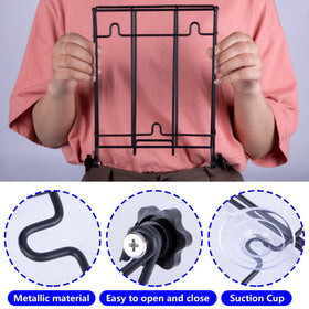 TOCCYARD Ice Scoop Holder mounted on ice maker demonstrates secure, hygienic scoop access.