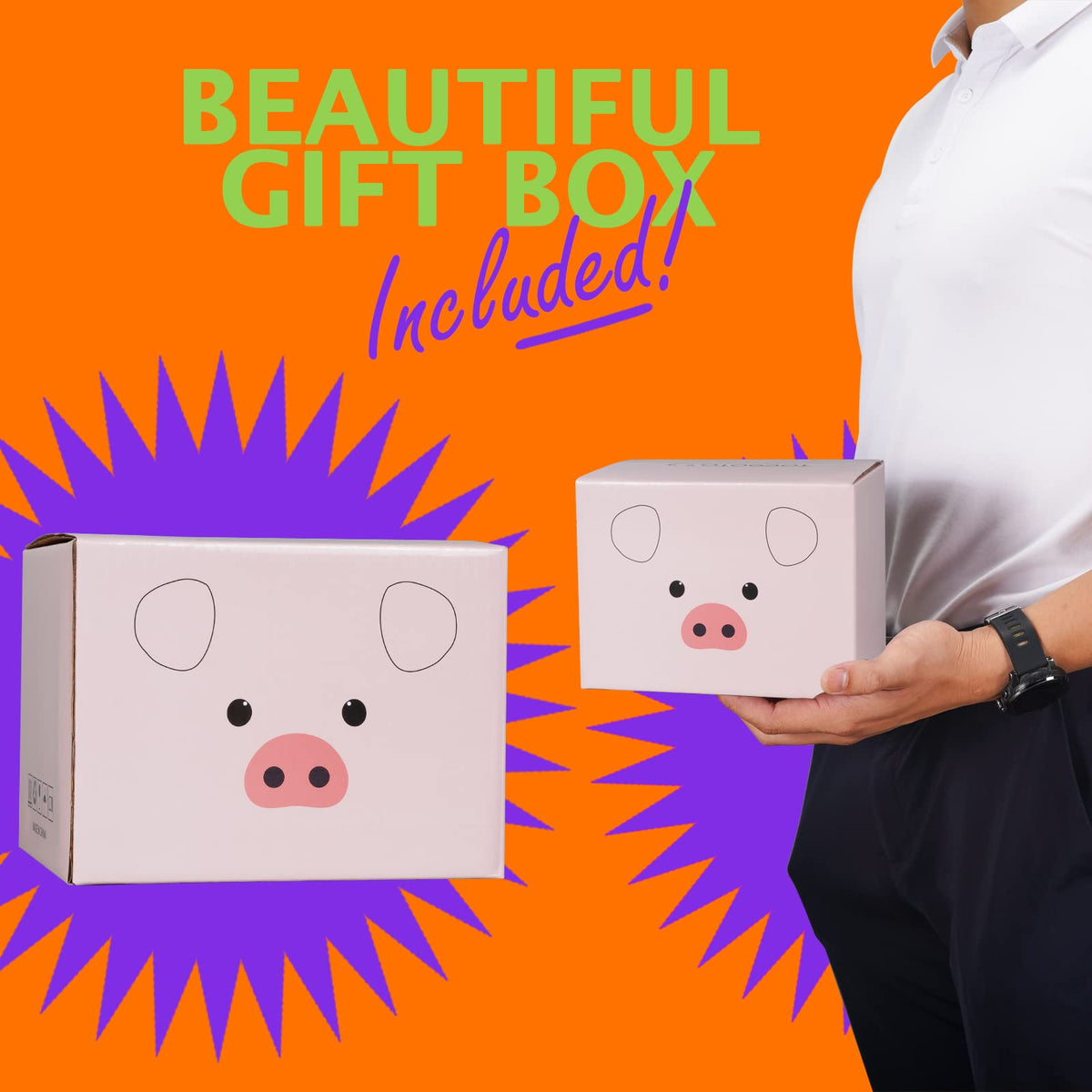 ToCooTo pig mug paired with gift-ready packaging for special occasions.