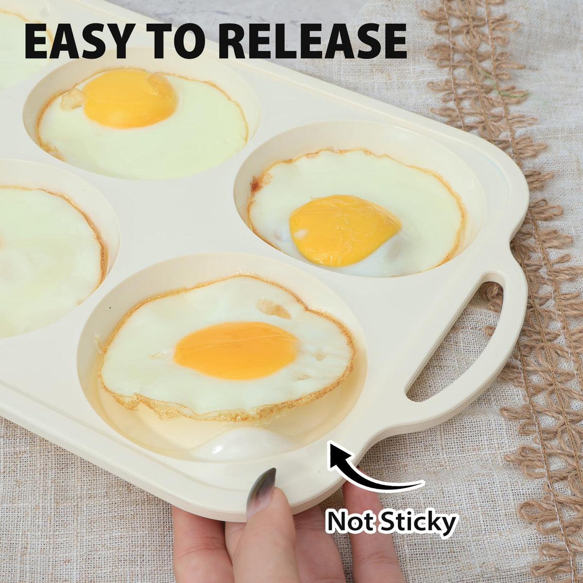Toeusog dishwasher safe nonstick surface easy cleanup