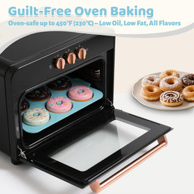 Toeusog donut pan is dishwasher-safe for quick cleanup