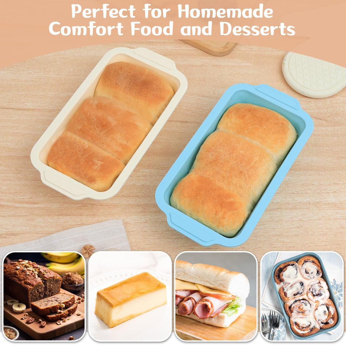 Toeusog compact silicone pan doubles as an ice block mold option.