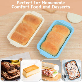 Toeusog compact silicone pan doubles as an ice block mold option.