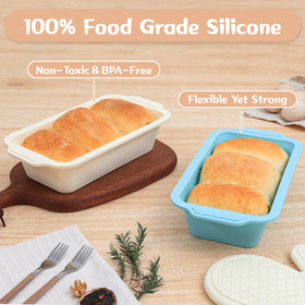 Toeusog pan withstands -40°F to 450°F for versatile recipes.
