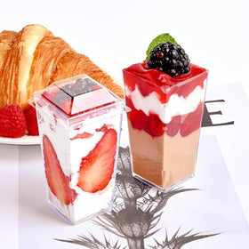 TOFLEN dessert cups in use at events create professional buffets