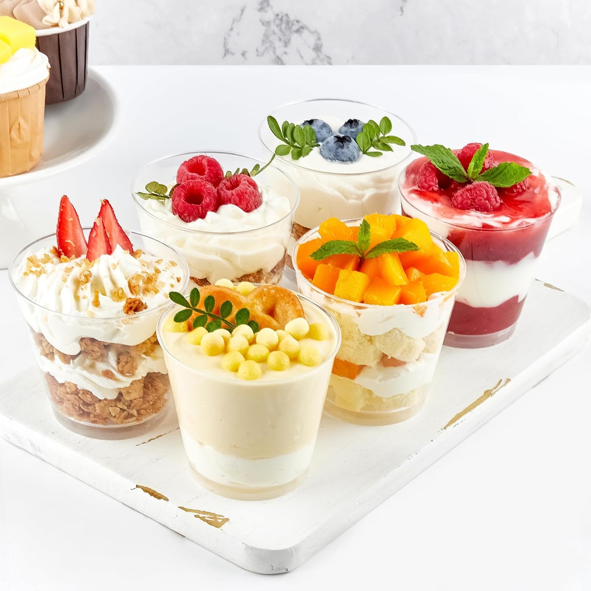 TOFLEN dessert-serving setup for birthdays, weddings, and events
